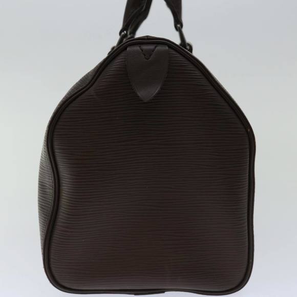 LOUIS VUITTON Epi Speedy 25 Hand Bag Mocha M5903D LV Auth 70080 - Picture 4 of 16